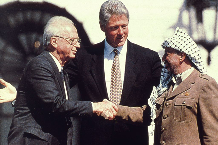 Yitzhak Rabin Yasser Arafat